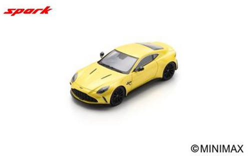 ミニカー Spark Aston Martin V12 Vantage Roadster 1/43 Spark 2025 Aston Martin Vantage (Yellow) Car Model