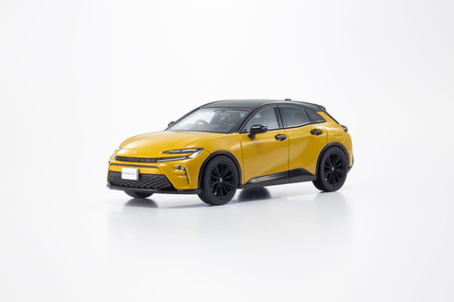 京商 1/43 TOYOTA ZERO CROWN 1/43 Kyosho Toyota Crown Sport RS (Yellow) Car Model