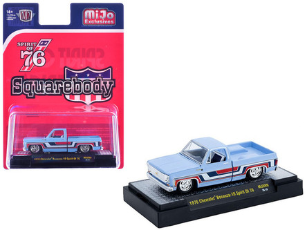 1/64 M2 Machines 1976 Chevrolet Silverado Bonanza-10 SPIRIT OF 76