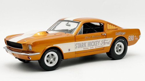 1/18 ACME 1965 Ford Mustang A/FX Stark Hickey Ford Goldfinger
