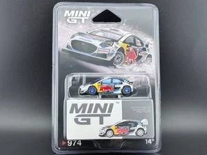チェイスカー　MINI GT　FORD PUMA RALLY 1 #13 CHASE CAR 1/64 Mini GT Ford Puma Rally1 #13 M-Sport Ford WRT 2024