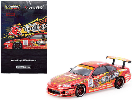 1/64 Tarmac Works Toyota Vertex Ridge TE3006 Soarer Chrome Red