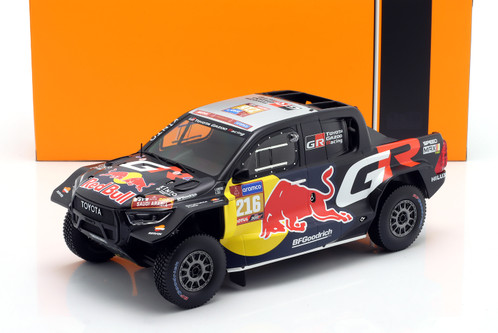 1/18 Ixo 2024 Toyota GR DKR Hilux Evo #216 Rallye Dakar Toyota 1/18 Ixo 2024 Toyota GR DKR Hilux Evo #216 Rallye Dakar Toyota