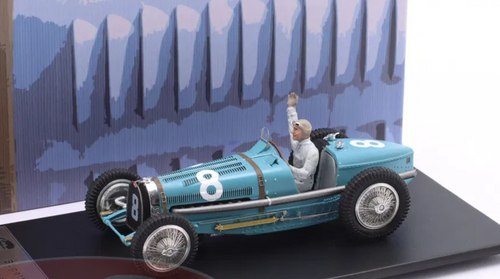 1/43 LeMans Miniatures 1934 Rene Dreyfus Bugatti Type 59 #8 3rd