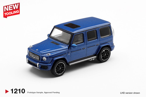 1/64 MINI GT ベンツ5台セット 1/64 Mini GT Mercedes-AMG G63 AMG (Dark Blue Metallic) Diecast Car