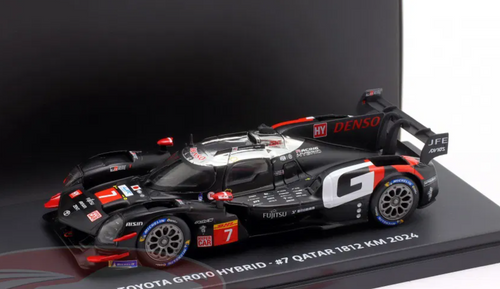 1/43 Ixo 2024 Toyota GR010 Hybrid #7 5th WEC Qatar Toyota Gazoo