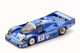 らびっと１１枚 1/43 Spark 1983 Porsche 956 #21 3rd Place Le Mans M.Andretti, P