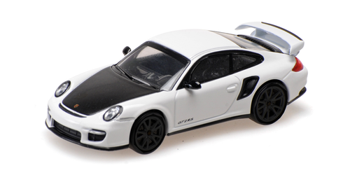1/64 Minichamps 2010 Porsche 911 (997.2) GT2 RS (White with Black