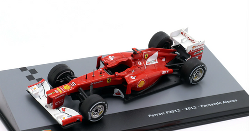 1/43 Altaya 2012 Formula 1 Fernando Alonso Ferrari F2012 #5 Car