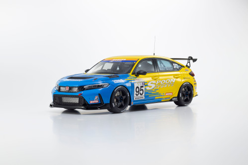 1/18 Kyosho Honda Civic (FL5) Type R Spoon Sports #95 Car Model