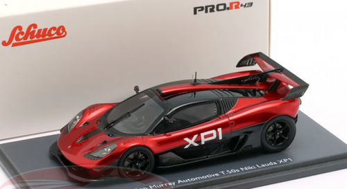 1/43 Schuco 2023 Gordon Murray Automotive T.50s Niki Lauda (Red