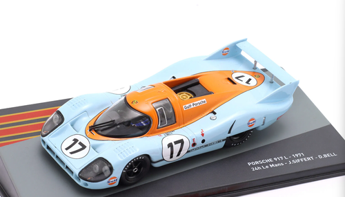 1/43 Altaya 1971 Porsche 917 L #17 24h LeMans J.W. Automotive ...