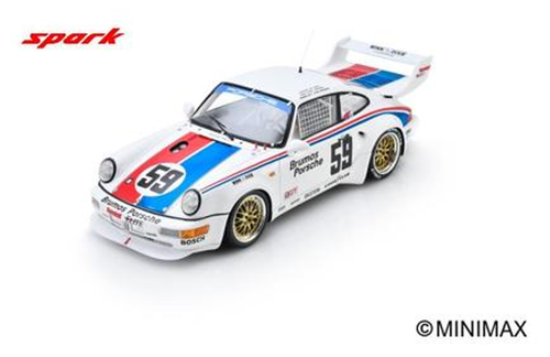 V　 1/18 Spark Porsche 964 Turbo S LM No.59 7th 12H Sebring 1993 W