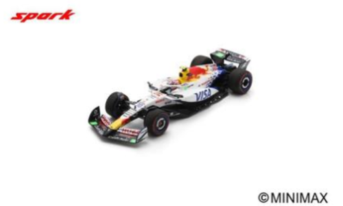 1/18 Spark 2025 Formula 1 Racing Bulls VCARB 02 No.30 Visa Cash