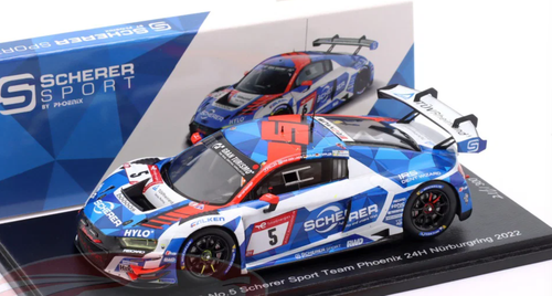1/43 Spark 2022 Audi R8 LMS GT3 #5 24h Nürburgring Scherer Sport