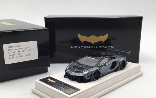 1/43 HH Model LB WORKS Lamgorghini Aventador 2.0 (Metallic