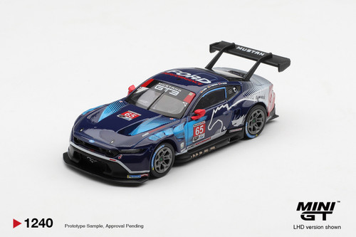 1/64 Mini GT 2025 Ford Mustang GT3 #65 Ford Multimatic Motorsports