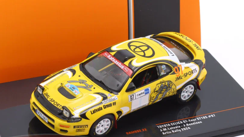 1/43 Ixo 2024 Toyota Celica GT4 Turbo (ST185) #97 Arctic Rallye