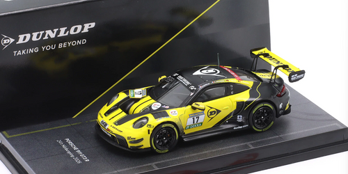 1/64 Ixo 2026 Porsche 911 (992) GT3 R #17 24h Nürburgring Dunlop