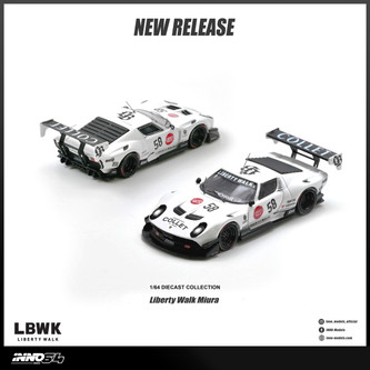 1/64 Inno Lamborghini Miura LB-Silhouette WORKS Miura GT #58