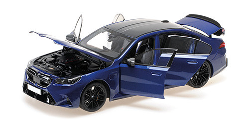 1/18 Minichamps 2024 BMW M5 G90 (Blue Metallic) Diecast Car Model