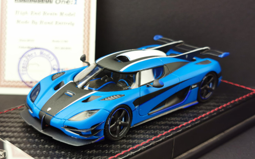 テンペスト 1/43 Gryning Model Koenigsegg One:1 (Carbon Green with