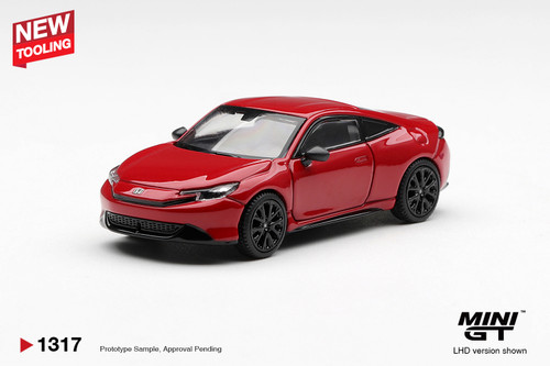 1/64 Mini GT Honda Prelude Rallye (Red) Diecast Car Model