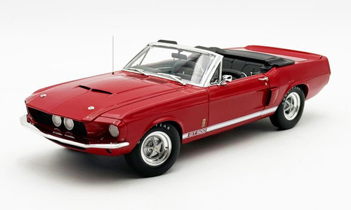 1/18 ACME 1967 Shelby GT500 G.T. 500 Convertible (Red) Diecast Car