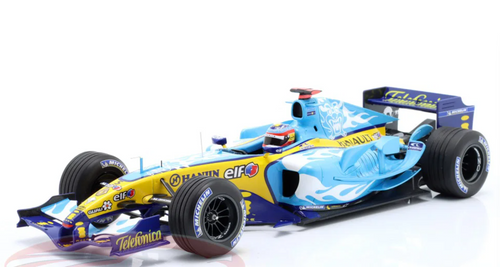 1/18 Minichamps 2005 Formula 1 Renault R25 #5 2nd Belgian GP