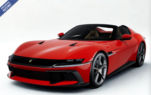 1/18 BBR Ferrari 12Cilindri Spider (Fire Red) Car Model Limited 18