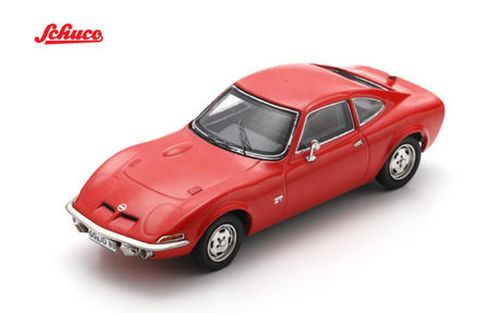 ミニカー　schuco　Opel GTI 1/43 Schuco 1970 Opel GT (Red) Diecast Car Model - LIVECARMODEL.com