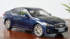 1/18 Dealer Edition Infiniti Q50 Q50S (Dark Blue) Diecast Car Model