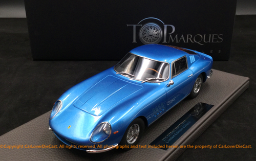 Top Marques 1/18 Scale Model Car TOP089B - Ferrari 275 GTB4 Yellow
