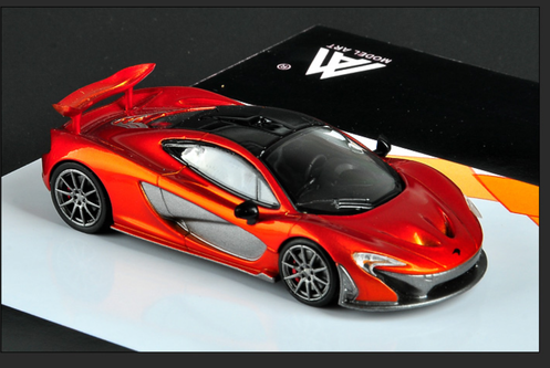 1/64 Mclaren P1 Diecast Model Car by Time Model - LIVECARMODEL.com