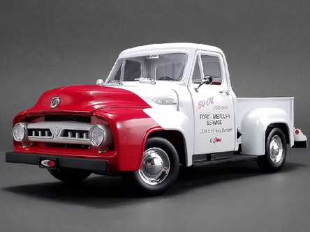 1/18 ACME 1953 Ford F-100 So Cal Speed Shop Push Truck (White