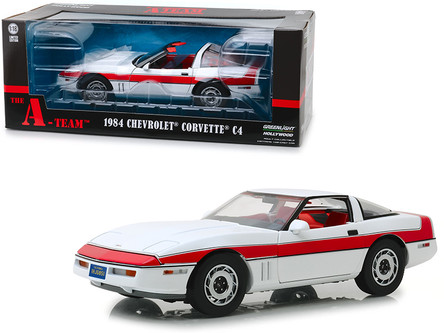 1984 Corvette Coupe 1/18 限定7500台 1/18 Greenlight 1984 Chevrolet Corvette C4 Convertible White with
