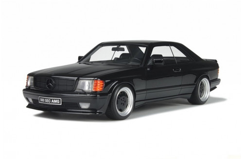 1/18 OTTO Mercedes-Benz 560 SEC AMG (Black) Resin Car Model