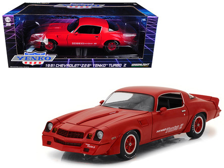 Greenlight 1: 18 1981 Chevrolet Z/28 Yenko Turbo Z - Blue (13520)-