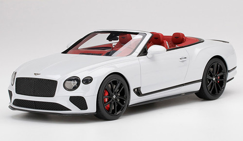 1/18 Top Speed Bentley Continental GT Convertible (Ice White 
