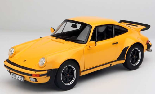 ミニカー NOREV '77 PORSCHE 911 TURBO 3.3 Norev 1:18 Porsche 911 Turbo 3.3 1977 oak grün / green