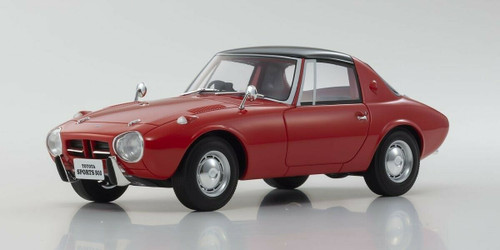 1/18 Kyosho Samurai Toyota Sports 800 Yotahachi Red Resin