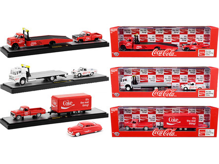 1:64 M2 COCA COLA AUTO TOW HAULERS TW01 - Miniaturas colecionáveis para a  sua loja