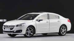 1/18 Dealer Edition 2015 Peugeot 508 508L (White) Diecast Car Model