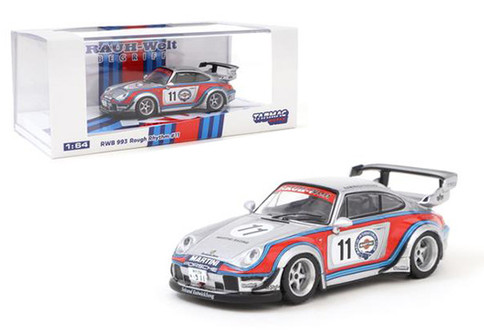 Tarmac Works 1:64 Porsche RWB 993 Rough Rhythm #11 (Silver