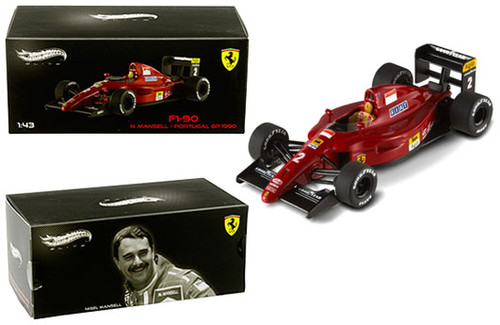 Hot Wheels 1:43 Elite - Ferrari 641/2 F1-90 N. Mansell