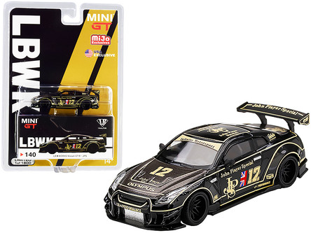 TOP SPEED製 1/18 LBWK GT-R JPS ミニカー TOP SPEED製 1/18 LBWK GT-R