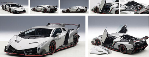 【夢伝説】オートアート 1/18 lamborghini VENENO AUTOart Red Lamborghini Veneno Replica | LIVECARMODEL