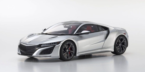 【限定400】京商 samurai 1/18 Honda NSX シルバー 1/18 Kyosho Samurai Honda NSX Silver Car Model - LIVECARMODEL.com