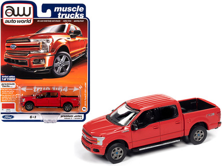 2019 Ford F-150 Lariat Pickup Truck Race Red 