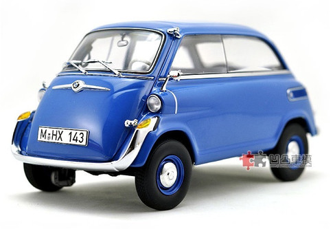 1/18 BMW 600 ISETTA (ORANGE RED) DIECAST CAR MODEL